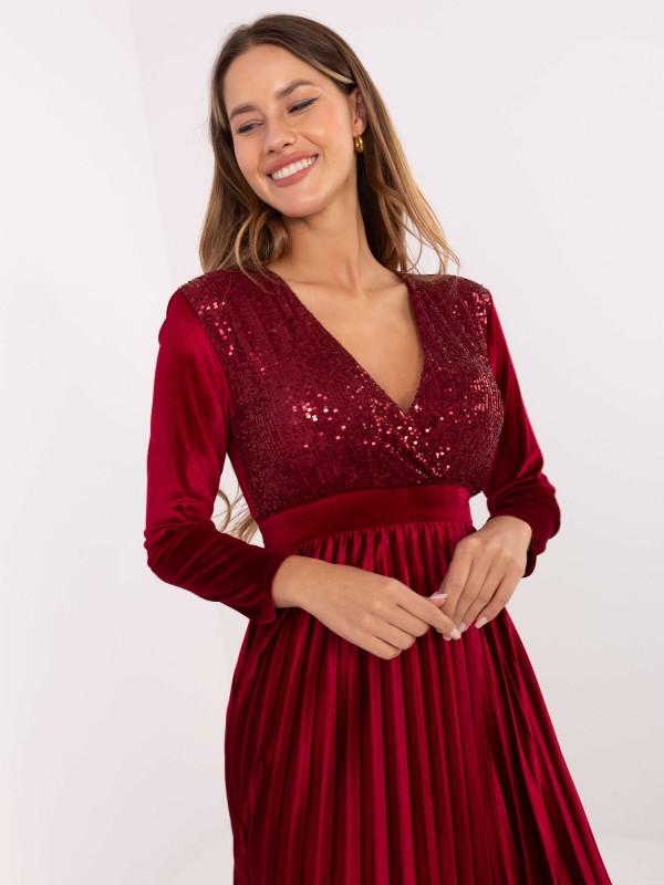 Sukienka-IT-SK-16919.04P-bordowy Sukienka-IT-SK-16919.04P-bordowy