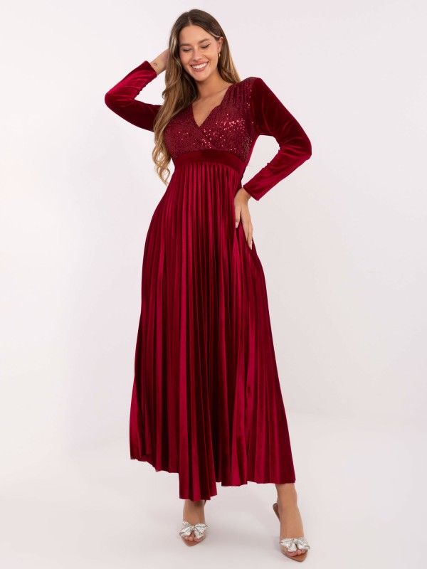 Sukienka-IT-SK-16919.04P-bordowy Sukienka-IT-SK-16919.04P-bordowy