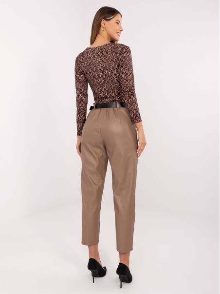 Kelnės-IT-SP-FL8576.06P-tamsiai smėlio spalvos