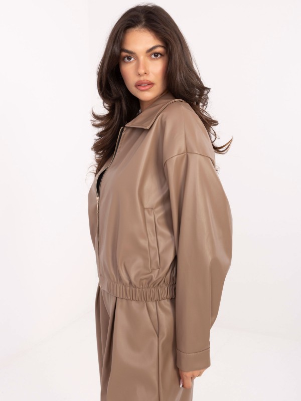 Kurtka-IT-KR-FL9707.34-ciemny bezowy 2