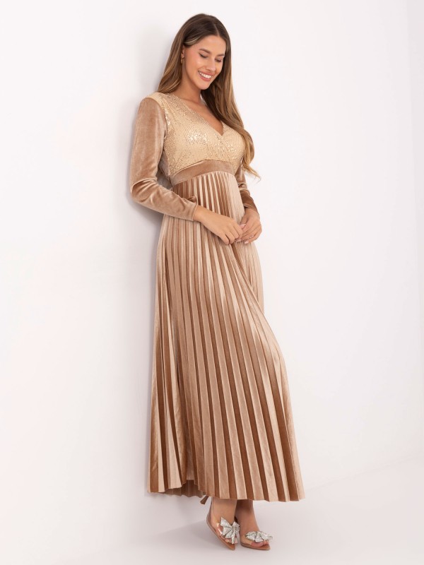 Sukienka-IT-SK-16919.04P-beżowy Sukienka-IT-SK-16919.04P-beżowy