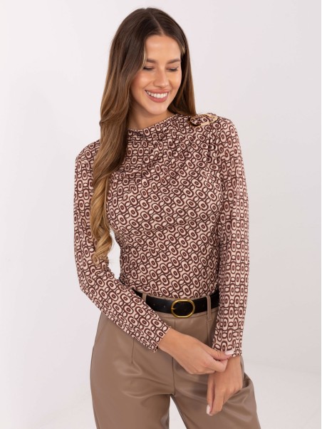 Bluzka-IT-BZ-20315.01-ciemny bezowy