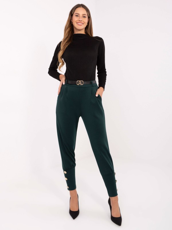 Spodnie-IT-SP-21679.03-ciemny zielony