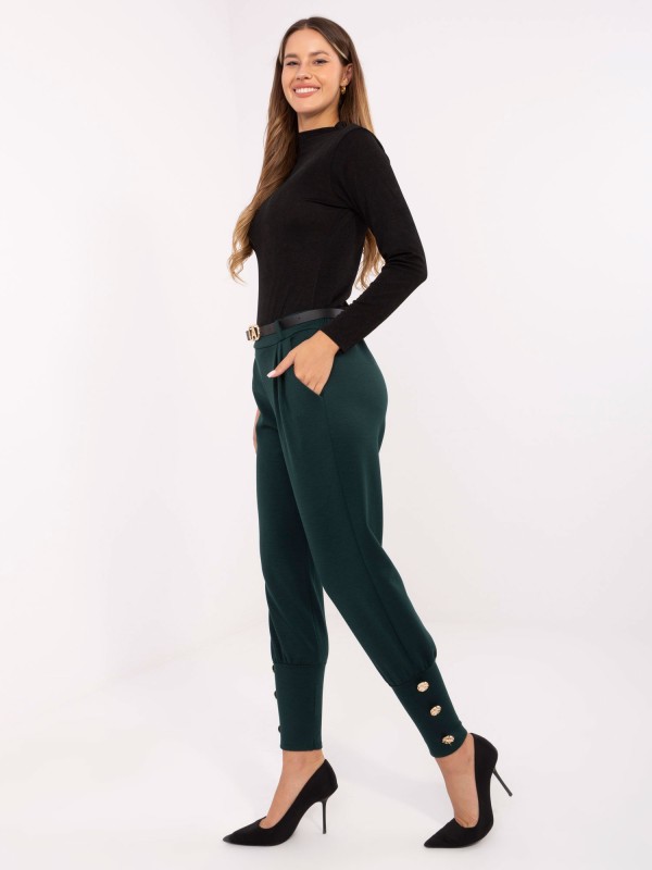 Spodnie-IT-SP-21679.03-ciemny zielony