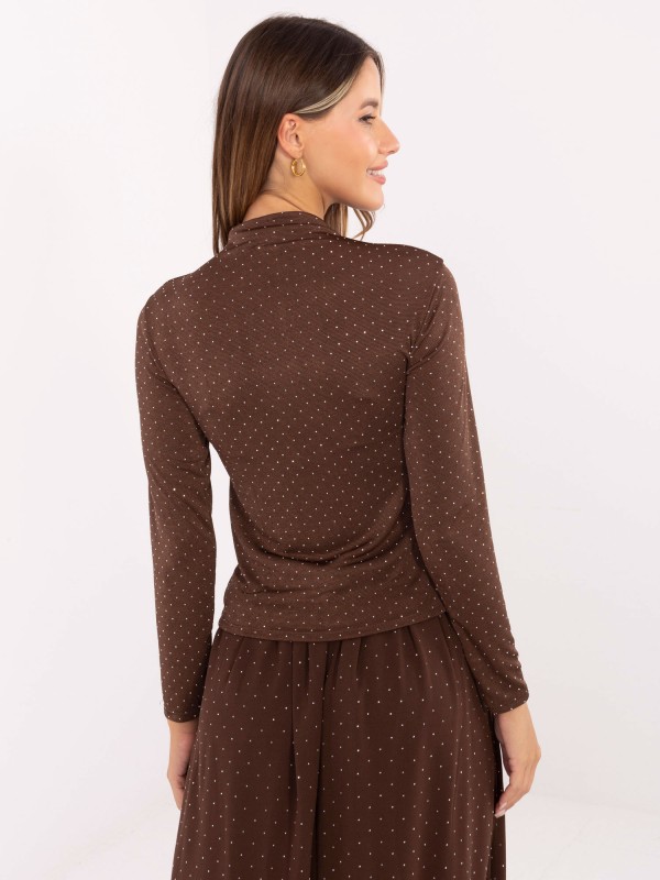 Bluzka-IT-BZ-15368-1.04-brązowy Bluzka-IT-BZ-15368-1.04-brązowy