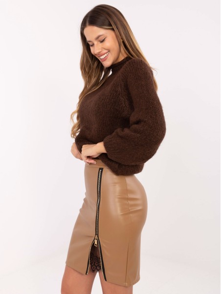 Spódnica-IT-SD-FL3019.83-camelowy