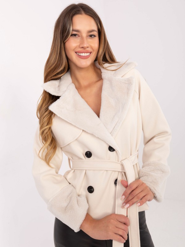 Kurtka-IT-KR-4608.05P-jasny beżowy Kurtka-IT-KR-4608.05P-jasny beżowy