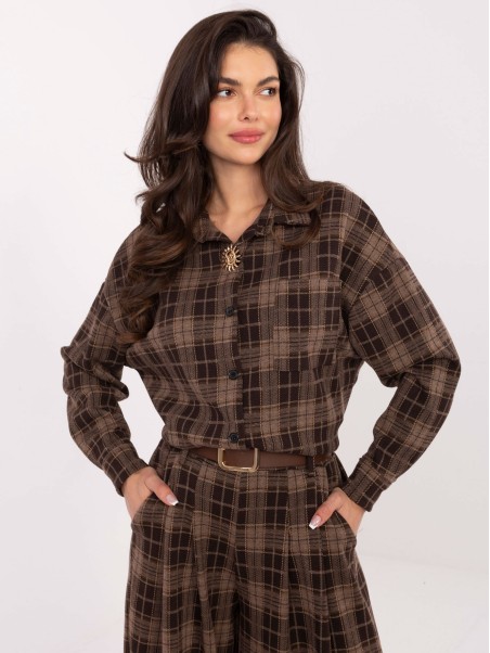 Koszula-IT-KS-GT9880.12P-brązowy