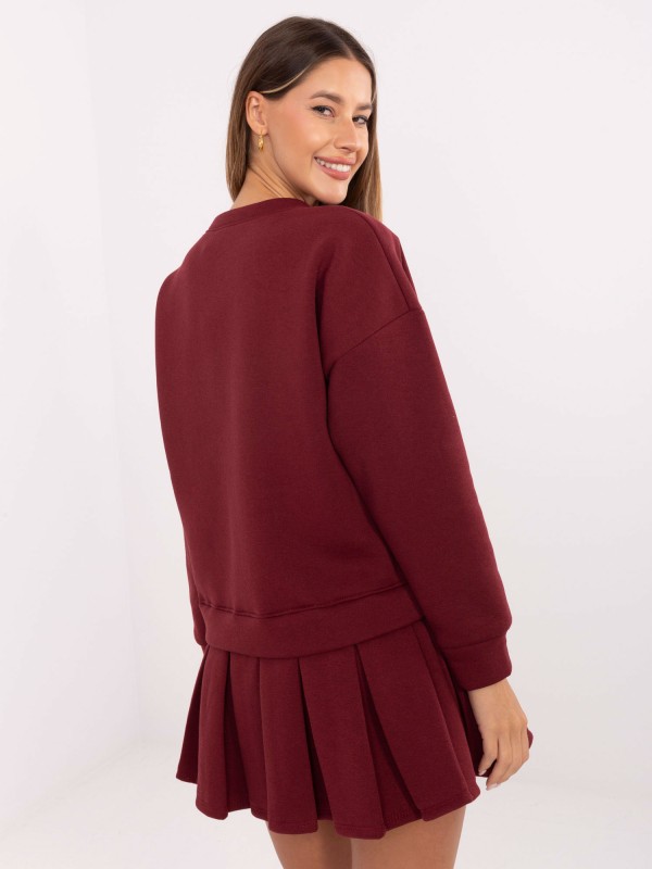 Sukienka-MI-SK-3249.98-bordowy Sukienka-MI-SK-3249.98-bordowy