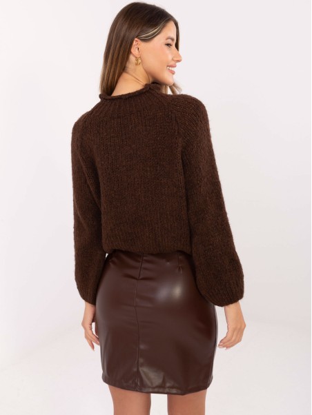 Sweter-MI-SW-1311.31-brązowy