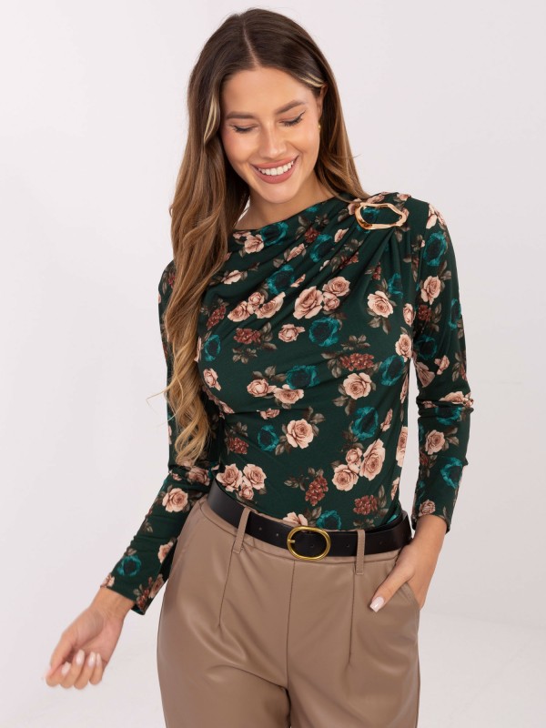 Bluzka-IT-BZ-20315-1.19P-ciemny zielony 2