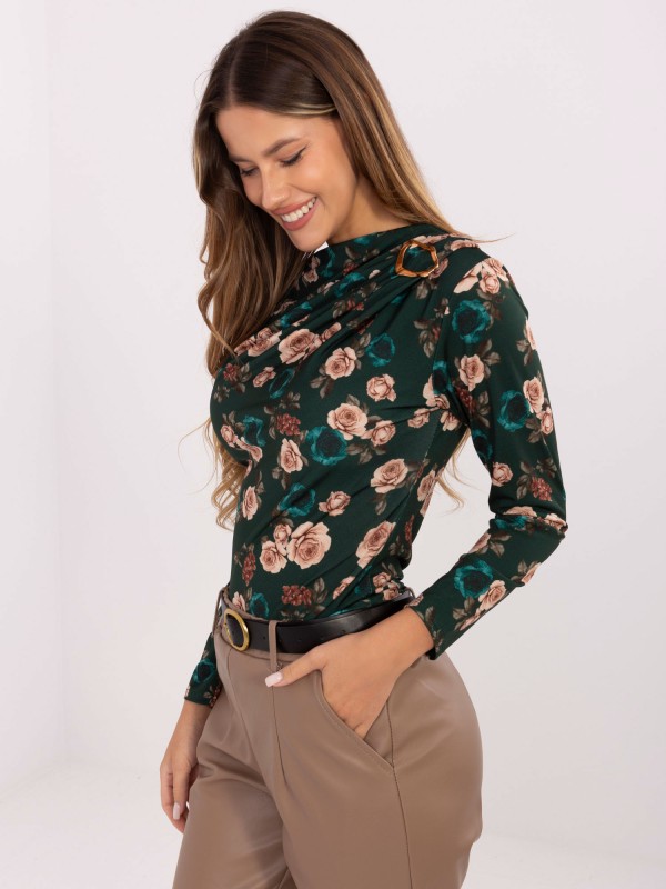 Bluzka-IT-BZ-20315-1.19P-ciemny zielony Bluzka-IT-BZ-20315-1.19P-ciemny zielony