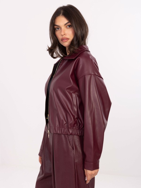 Kurtka-IT-KR-FL9707.34-bordowy Kurtka-IT-KR-FL9707.34-bordowy
