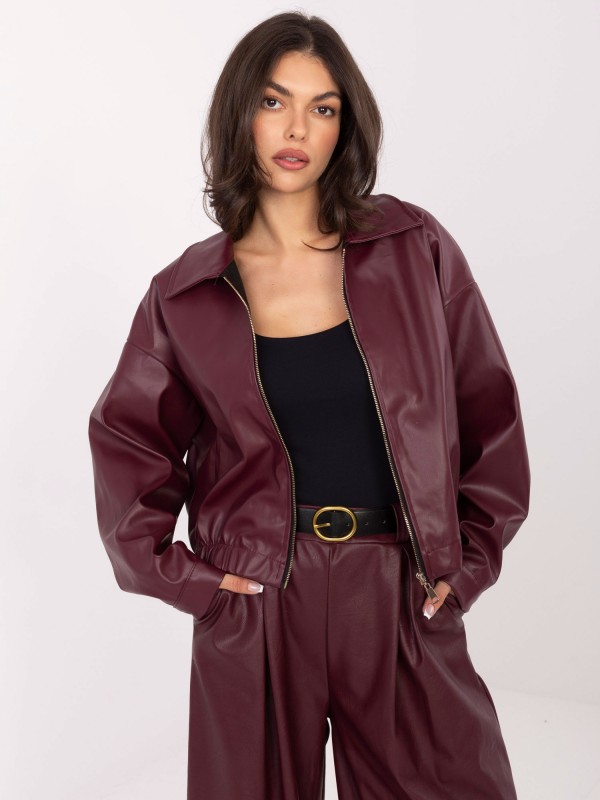 Kurtka-IT-KR-FL9707.34-bordowy Kurtka-IT-KR-FL9707.34-bordowy