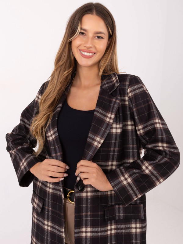 Švarkas-IT-MA-21739.16P-juoda-smėlinė 2