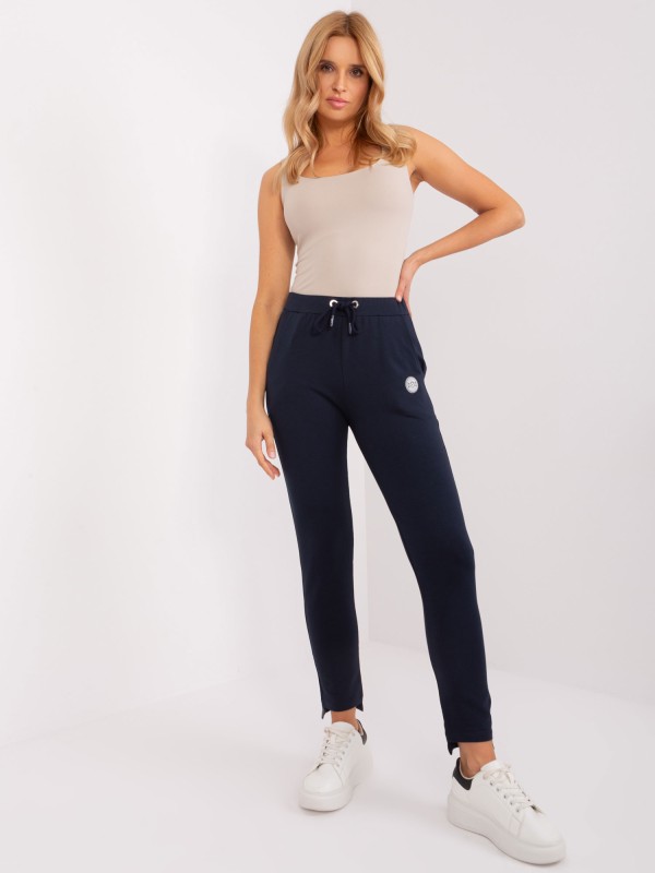 Spodnie dresowe-RV-DR-8370-1.57P-granatowy Spodnie dresowe-RV-DR-8370-1.57P-granatowy
