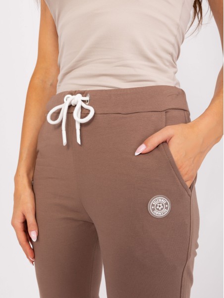 Sportinės kelnės-RV-DR-8370-1.57P-rudos