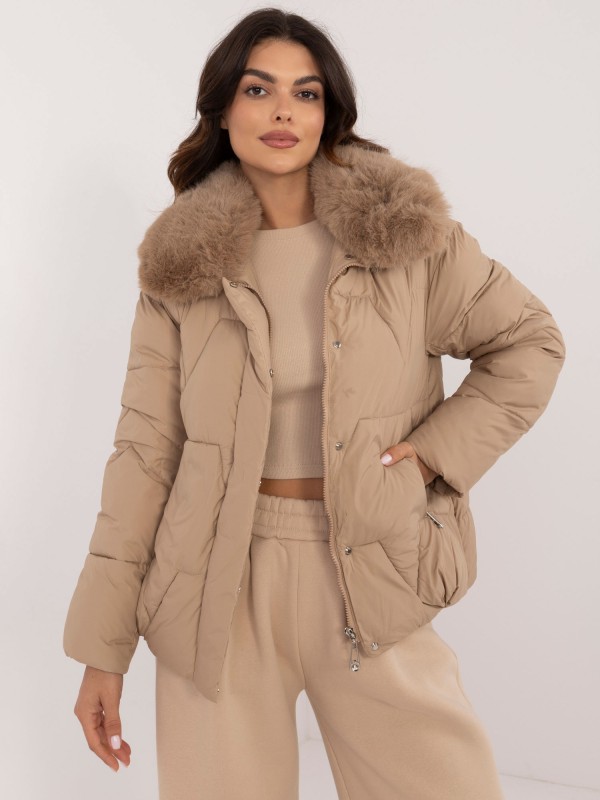 Kurtka-MBM-KR-2627.43P-camelowy Kurtka-MBM-KR-2627.43P-camelowy