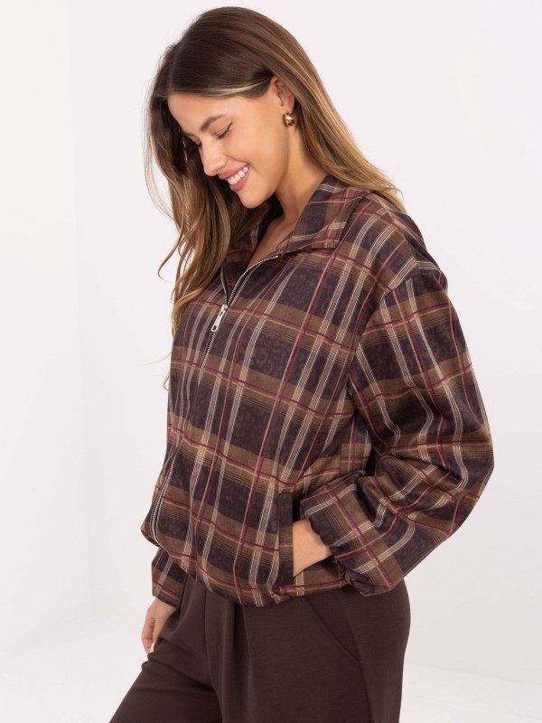 Kurtka-IT-KR-5773.23-czarno-beżowy Kurtka-IT-KR-5773.23-czarno-beżowy