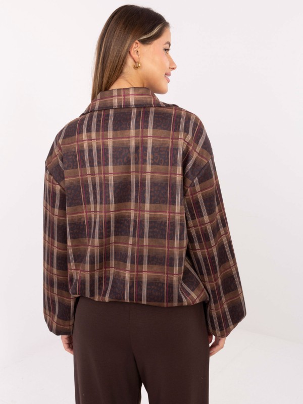 Kurtka-IT-KR-5773.23-czarno-beżowy Kurtka-IT-KR-5773.23-czarno-beżowy
