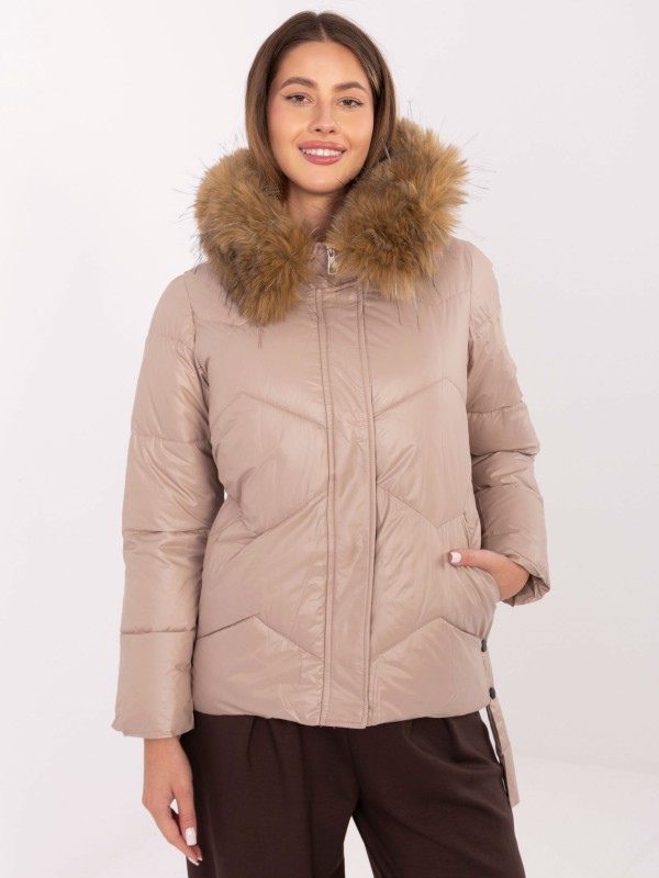 Kurtka-MBM-KR-856.98P-beżowy 2