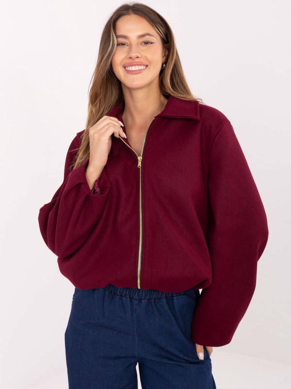 Kurtka-IT-KR-FL9725.08P-bordowy Kurtka-IT-KR-FL9725.08P-bordowy