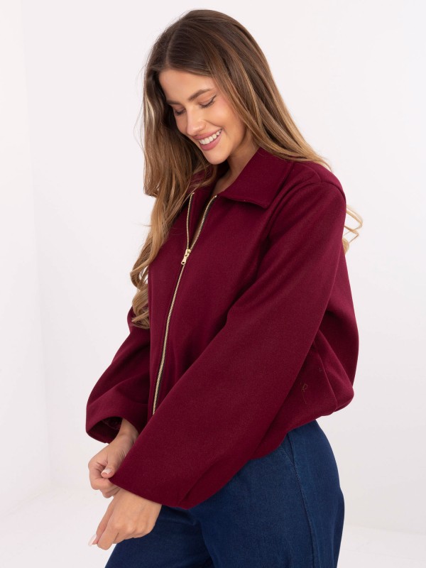 Kurtka-IT-KR-FL9725.08P-bordowy Kurtka-IT-KR-FL9725.08P-bordowy
