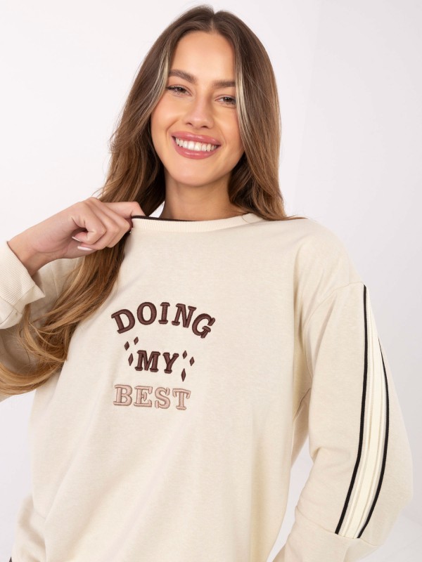 Bluza-RV-BL-A942.62-jasny beżowy
