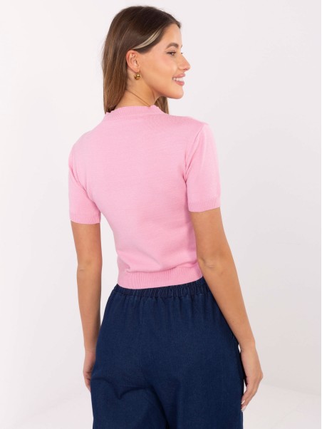 Sweter-IT-SW-93007.26-różowy