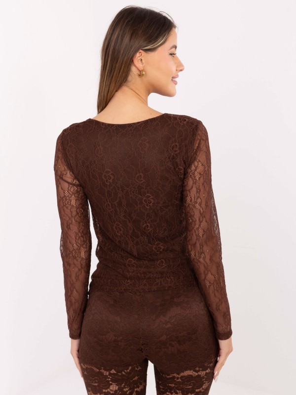 Bluzka-MI-BZ-272403.19P-brązowy Bluzka-MI-BZ-272403.19P-brązowy
