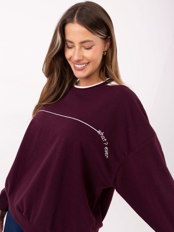 Bluza-RV-BL-A940.60-bordowy 2