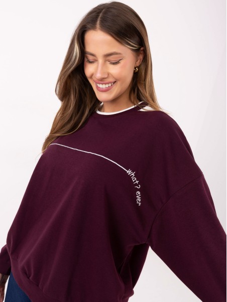 Megztinis-RV-BL-A940.60-bordo spalvos