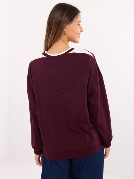 Megztinis-RV-BL-A940.60-bordo spalvos