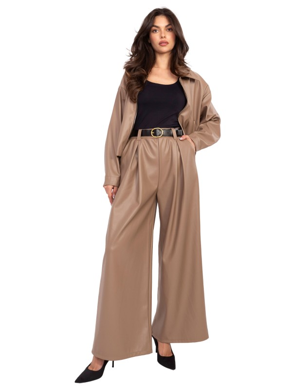Spodnie-IT-SP-FL8569.85-ciemny bezowy