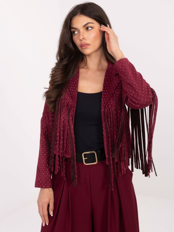 Kurtka-IT-KR-21698.29P-bordowy Kurtka-IT-KR-21698.29P-bordowy