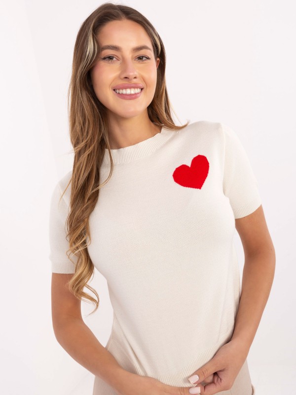 Sweter-IT-SW-93007.26-jasny beżowy Sweter-IT-SW-93007.26-jasny beżowy