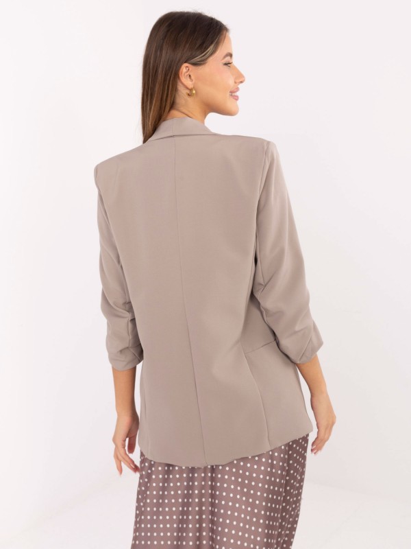 Marynarka-IT-MA-FL2766.07P-ciemny bezowy Marynarka-IT-MA-FL2766.07P-ciemny bezowy
