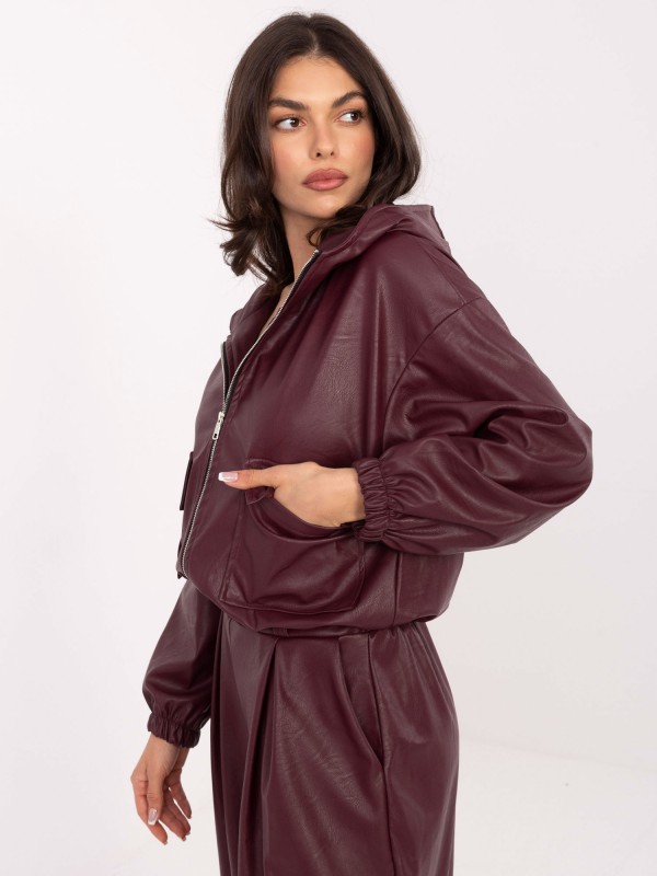 Kurtka-IT-KR-FL9729.15P-bordowy Kurtka-IT-KR-FL9729.15P-bordowy