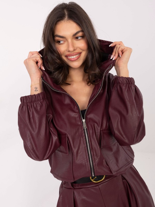 Kurtka-IT-KR-FL9729.15P-bordowy Kurtka-IT-KR-FL9729.15P-bordowy