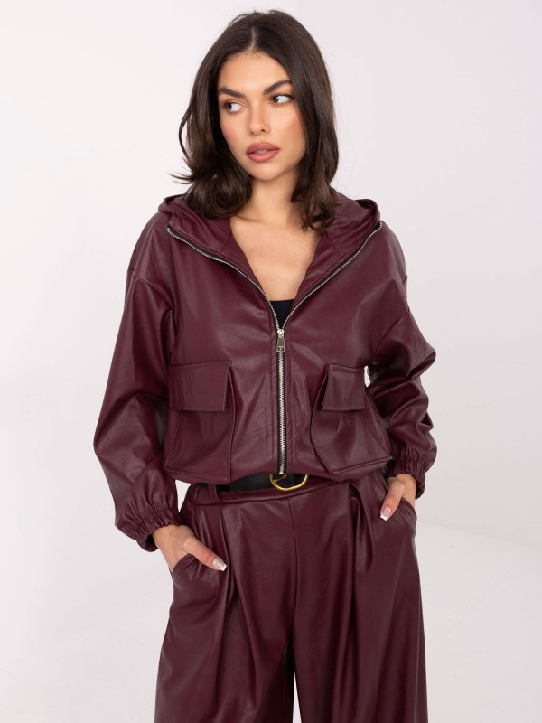 Kurtka-IT-KR-FL9729.15P-bordowy Kurtka-IT-KR-FL9729.15P-bordowy
