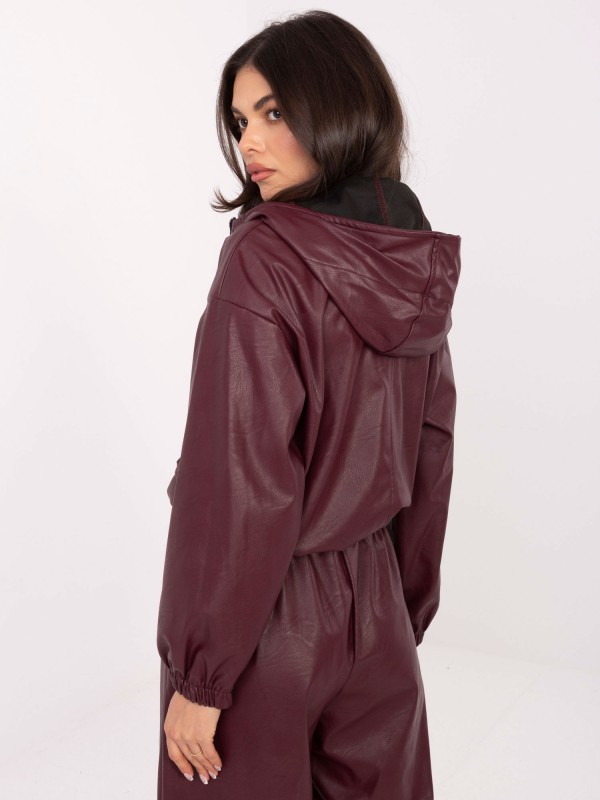 Kurtka-IT-KR-FL9729.15P-bordowy Kurtka-IT-KR-FL9729.15P-bordowy