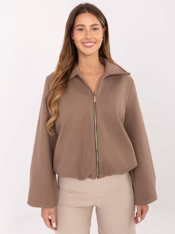 Kurtka-IT-KR-FL9725.08P-ciemny bezowy 2