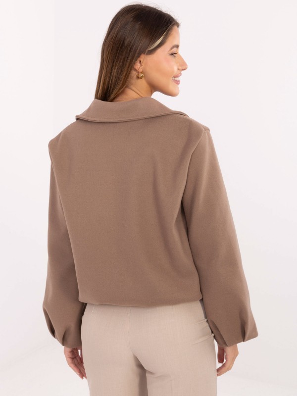 Kurtka-IT-KR-FL9725.08P-ciemny bezowy Kurtka-IT-KR-FL9725.08P-ciemny bezowy