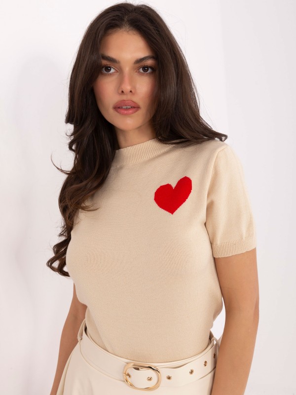 Sweter-IT-SW-93007.26-beżowy Sweter-IT-SW-93007.26-beżowy
