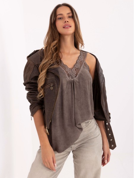 Viršutinė dalis-MI-TP-7922.33-tamsiai smėlio spalvos