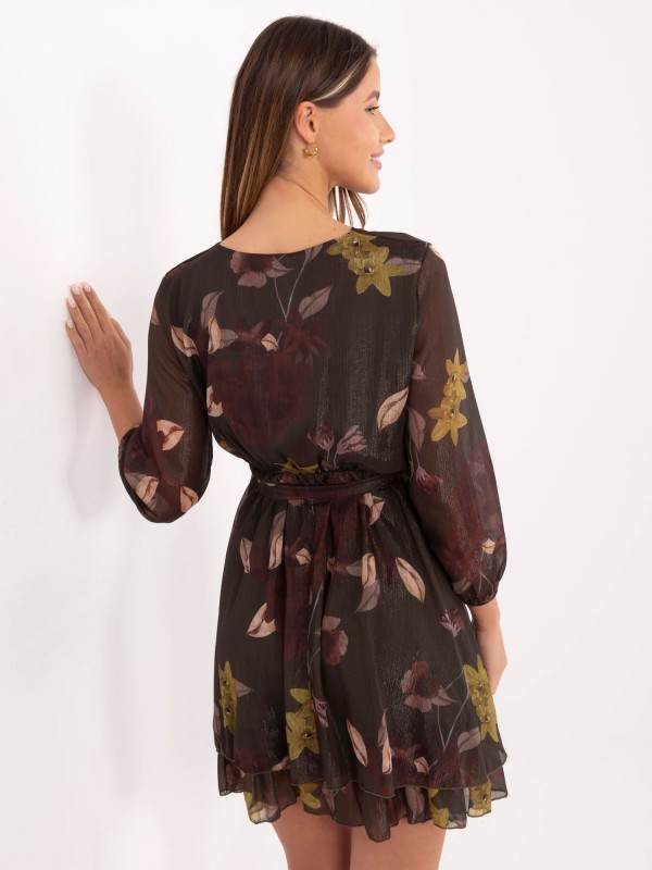 Suknelė-IT-SK-10706.86-tamsiai žalia