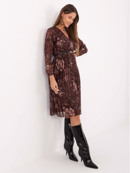 Suknelė-IT-SK-10536-2.35-ruda