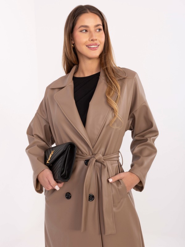 Paltas-IT-PL-A8393.81-tamsiai smėlio spalvos 2