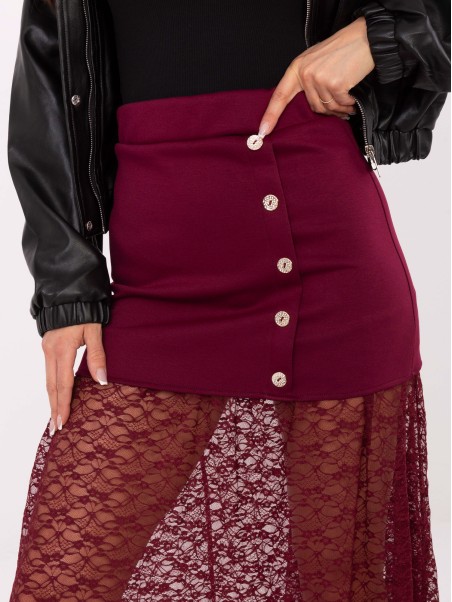 Sijonas-MI-SD-3292.09P-bordo spalvos