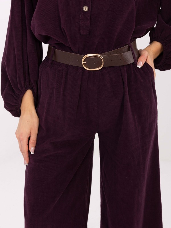 Kelnės-IT-SP-25782.73-tamsiai violetinės Kelnės-IT-SP-25782.73-tamsiai violetinės